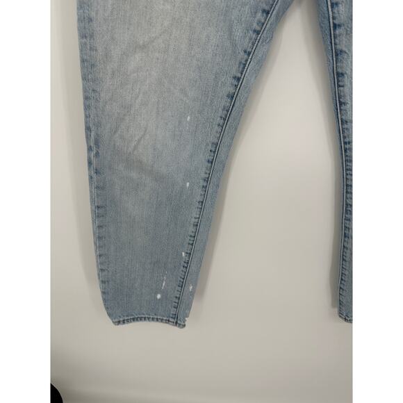 Madewell Light Wash Perfect Summer Jean Denim 100% Cotton Womens Size 29 - Picture 3 of 9